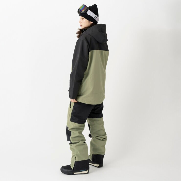 オーシャンパシフィック レディース スノー パンツ グリーン M