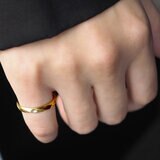 18K イエローゴールド マリッジリング 3.0mm 7号