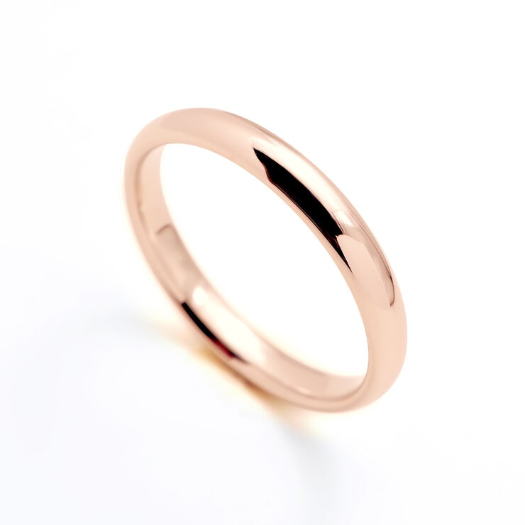 18K ピンクゴールド マリッジリング 3.0mm 18号 18K ピンクゴールド マリッジリング 3.0mm 18号