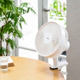 YAMAZEN 23cm クリップ扇 YCS-E233 W