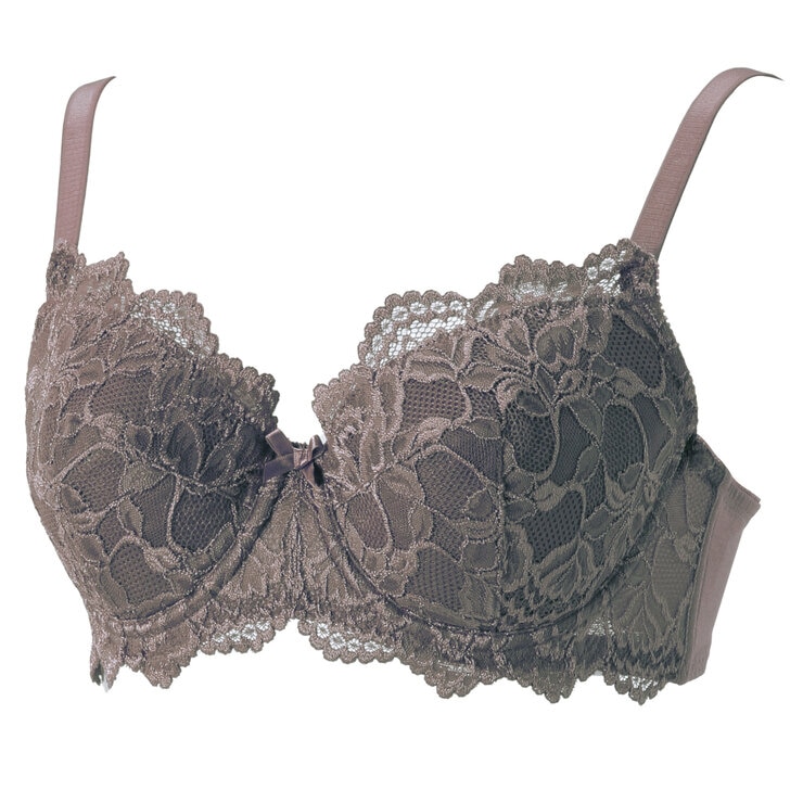 トリンプ・インターナショナル・ジャパン レースブラ モカ E80