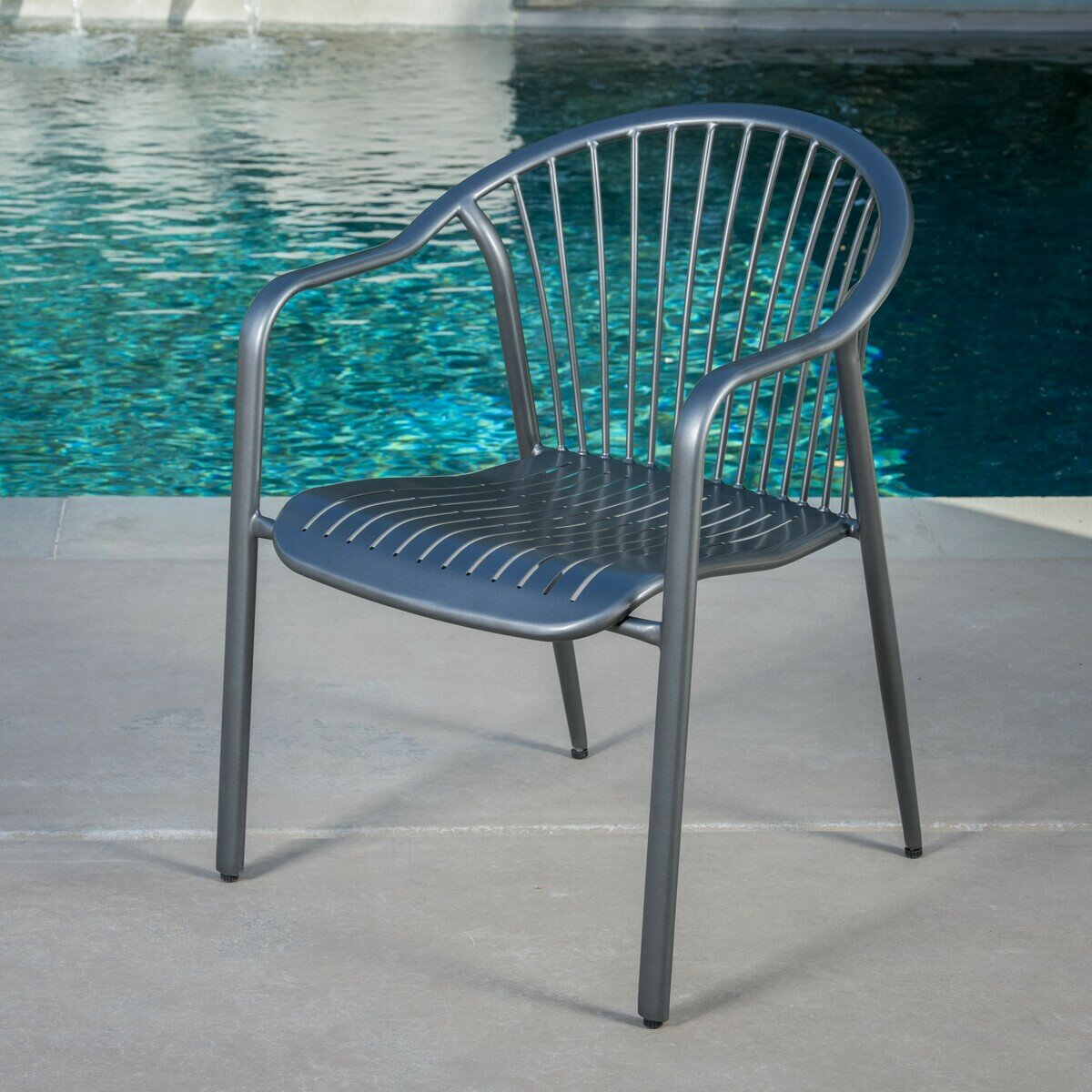 サンヴィラ Stowe Barrel スタッキング チェア