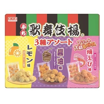 ぷち歌舞伎揚げ アソート３種 60袋入 (1056 g)