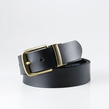 リーバイス メンズ レザー ベルト ブラック