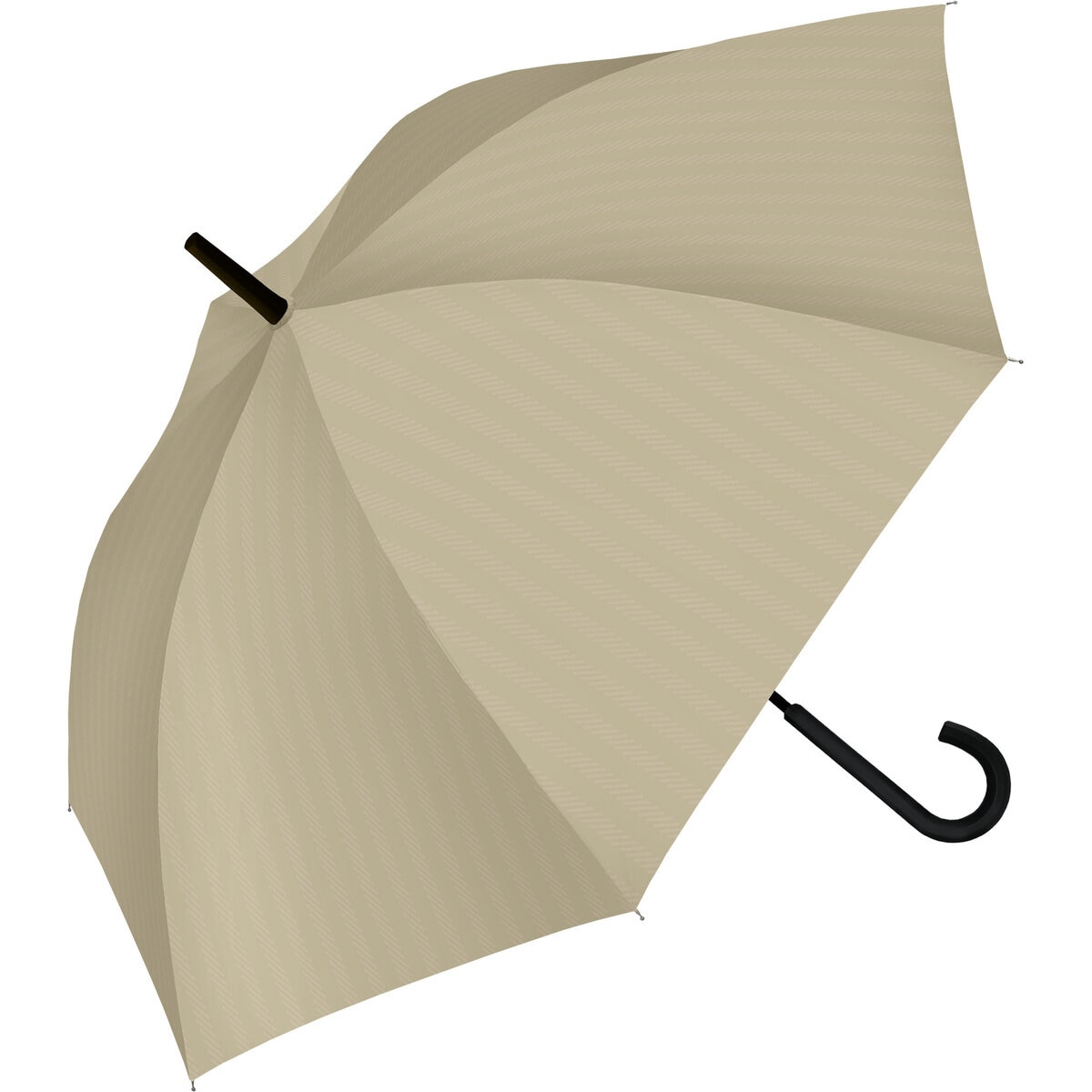 assa 日傘長傘 AL60 ベージュ / シアーストライプ AL654
