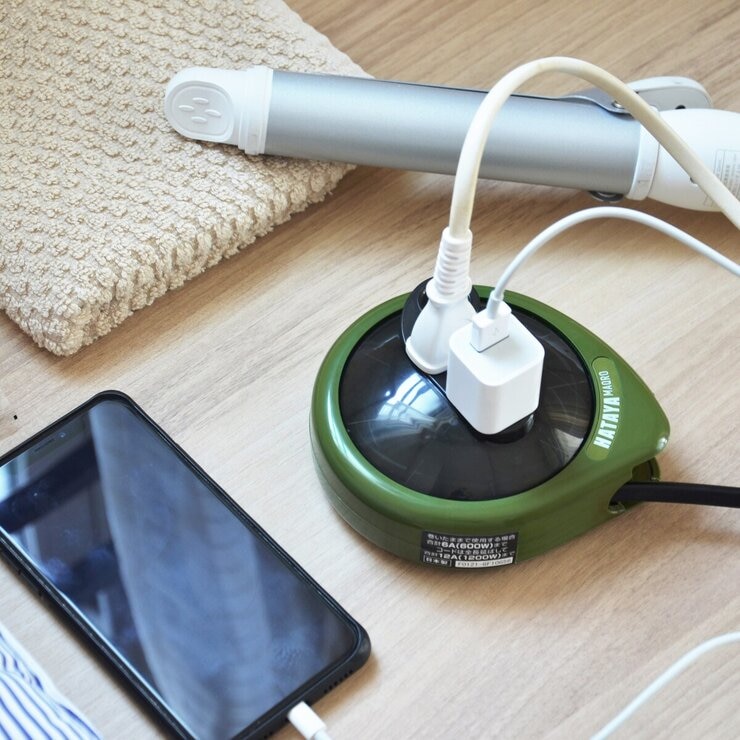 ハタヤ ホームリール マッキュロ 2m 2個セット MQ-2-OG3