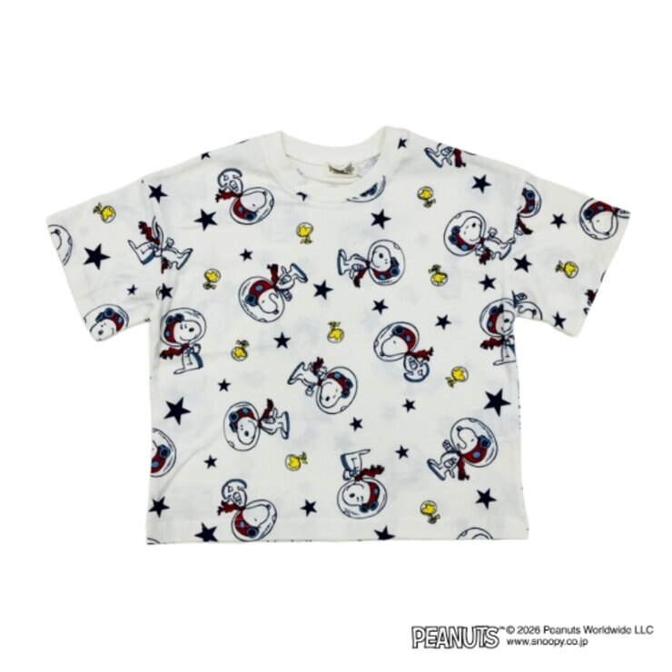 スヌーピー(ピーナッツ) キッズ 半袖 Tシャツ 3枚組 アソートB 95