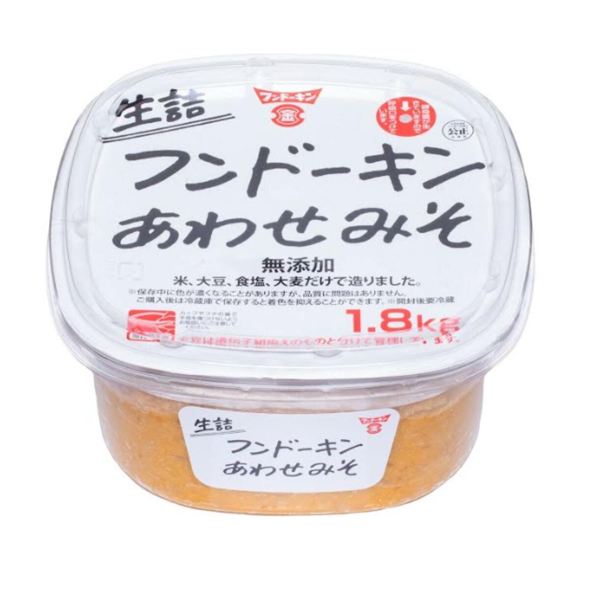 フンドーキン無添加あわせみそ 1.8kg フンドーキン無添加あわせみそ 1.8kg