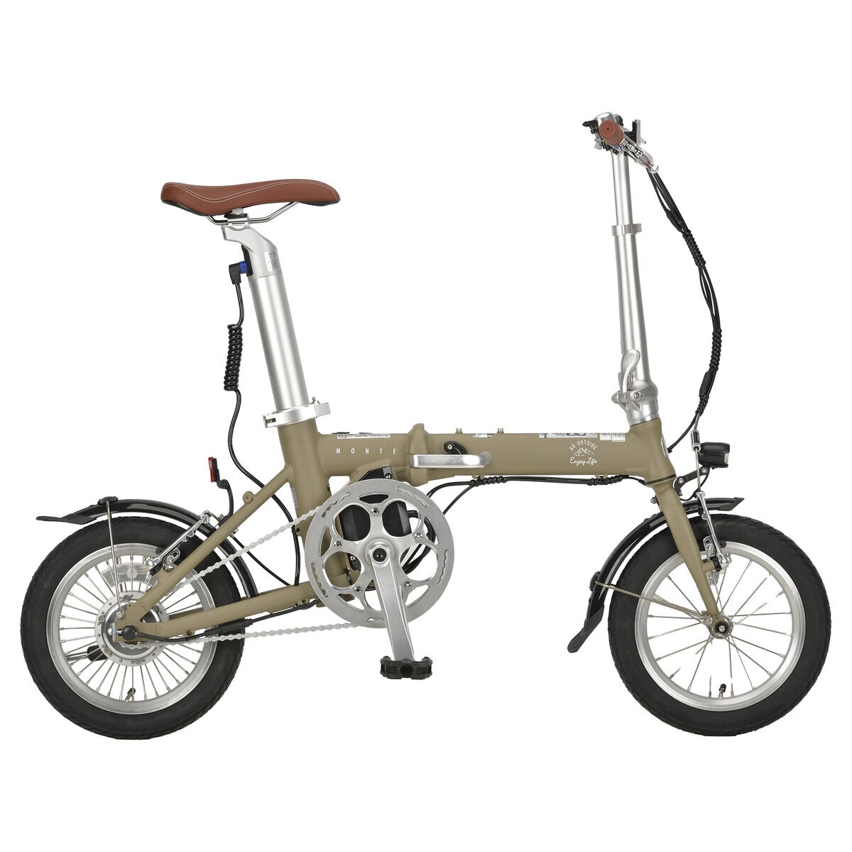 CAPTAIN STAG E RELIGHT 電動アシスト自転車 モンテ カーキ