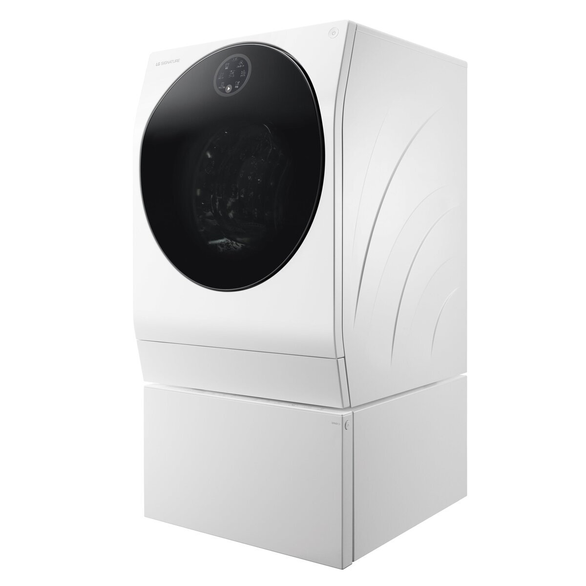 LG SIGNATURE 二槽独立 全自動洗濯乾燥機 SGDW18HPWJ