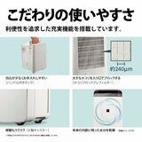 シャープ プラズマクラスター冷風・衣類乾燥除湿機 CM-R100-W
