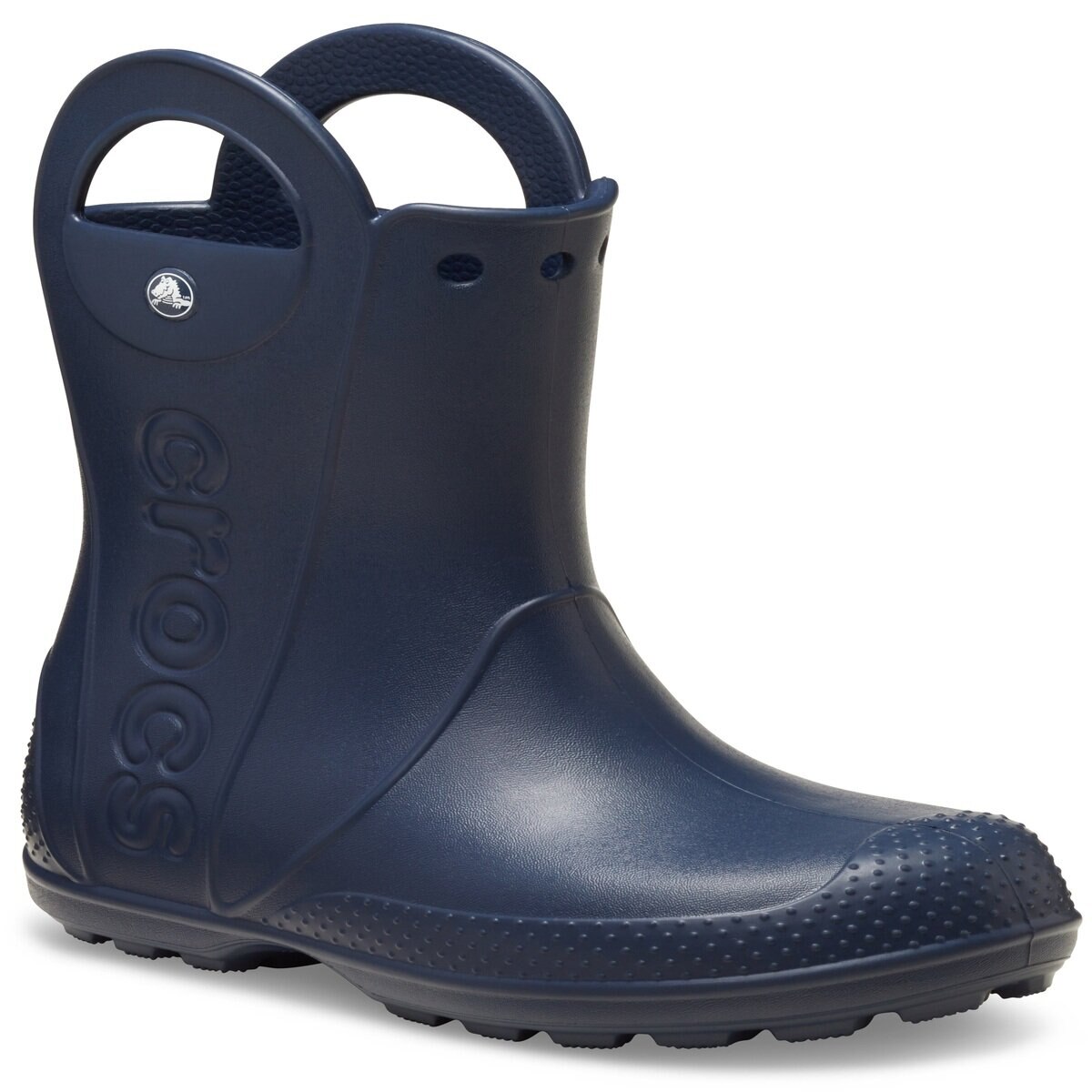 クロックス キッズ ハンドル イット レイン ブーツ ネイビー J5/23cm