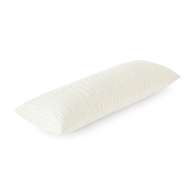 BHF スリムボディーピロー 40 x 120cm ホワイト