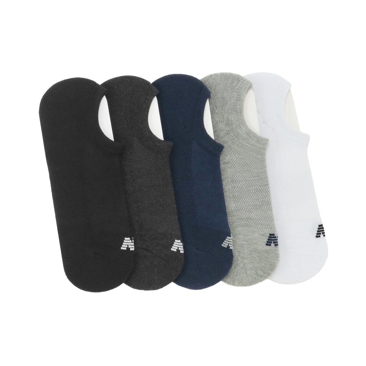 ニューバランス メンズ ローカットソックス 5足組