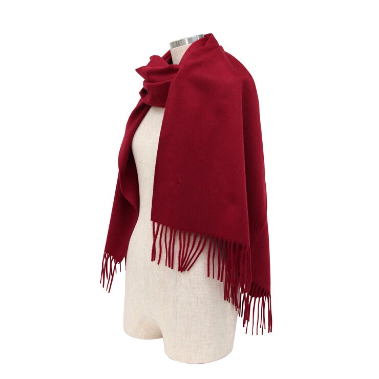 コロンボ カシミヤ ストール 180x70 cm レッド コロンボ カシミヤ ストール 180x70 cm レッド