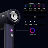 GEEK 大風量BLDCモーター ヘアドライヤー グレー