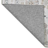 ウォッシャブル エリアラグ アイボリー