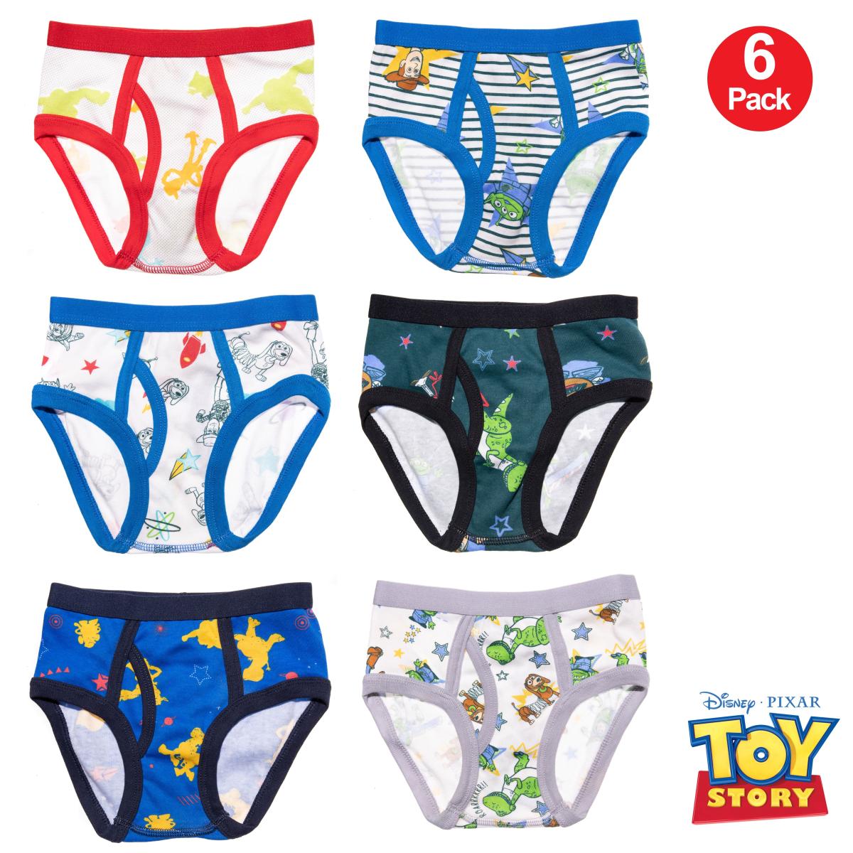 キャラクター ボーイズ パンツ 6枚組 トイストーリー 2T-3T