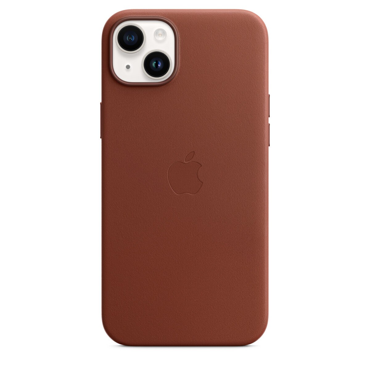 Magsafe対応 iPhone 14 Plus レザー ケース アンバー