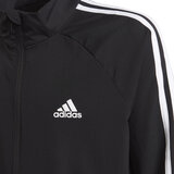 アディダス キッズ トラックスーツ ブラック/ホワイト 150