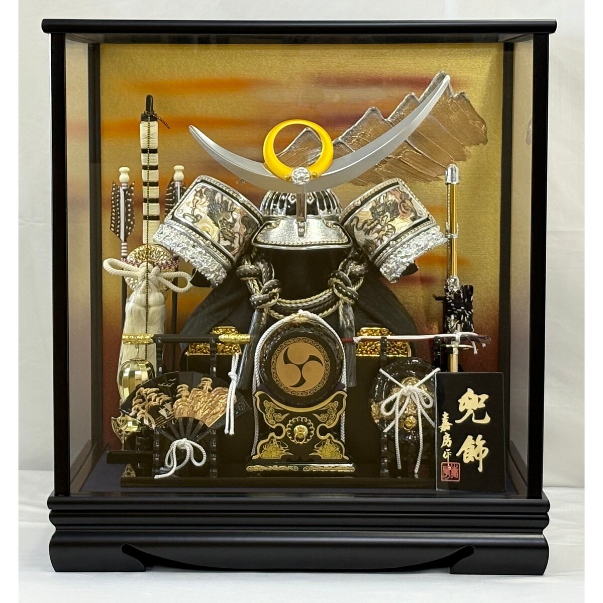 五月人形 兜ケース飾り YK-441Z