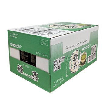 LDC お茶屋さんの緑茶 500ml x 24本 ラベルレス LDC お茶屋さんの緑茶 500ml x 24本 ラベルレス