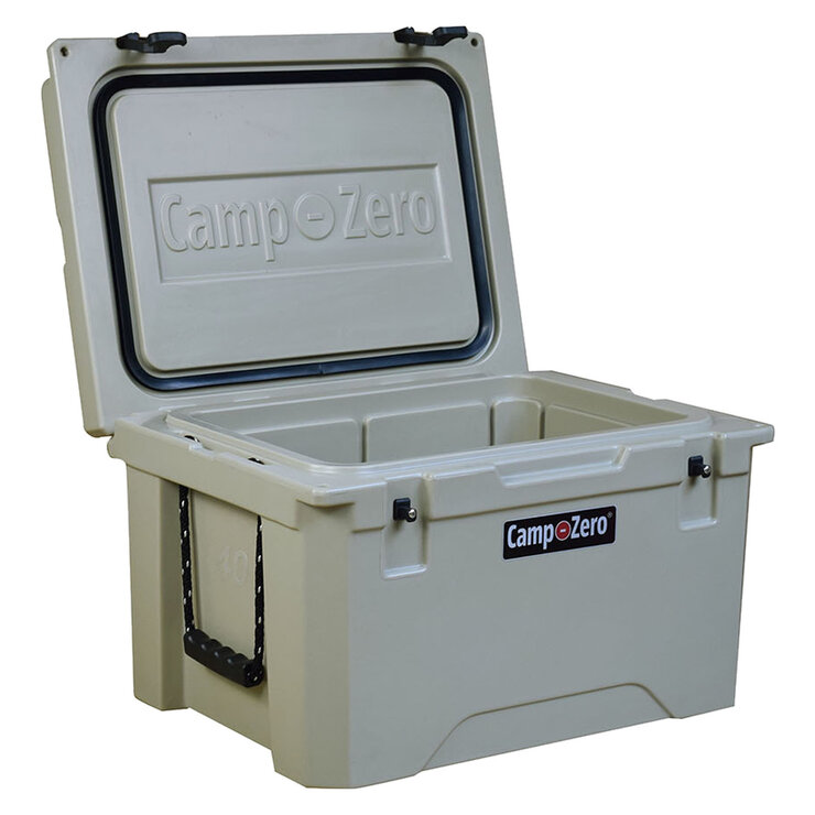 キャンプゼロ 40L ロトモールドクーラーボックス ベージュ | Costco Japan