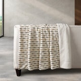 NEMCOR フェイクファー 大判ひざ掛け 152cm x 177cm ストライブ