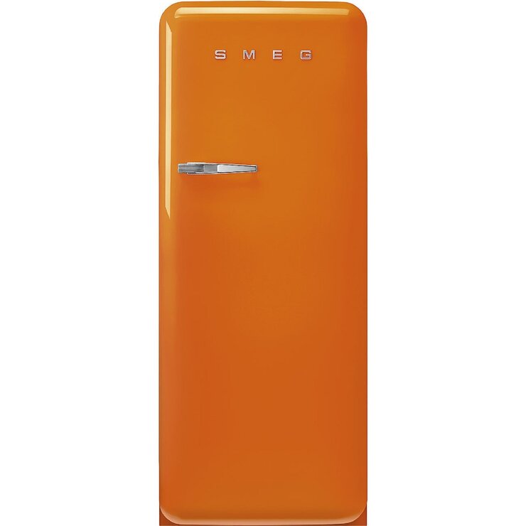 SMEG 270L 冷蔵庫 FAB28ROR5JP オレンジ