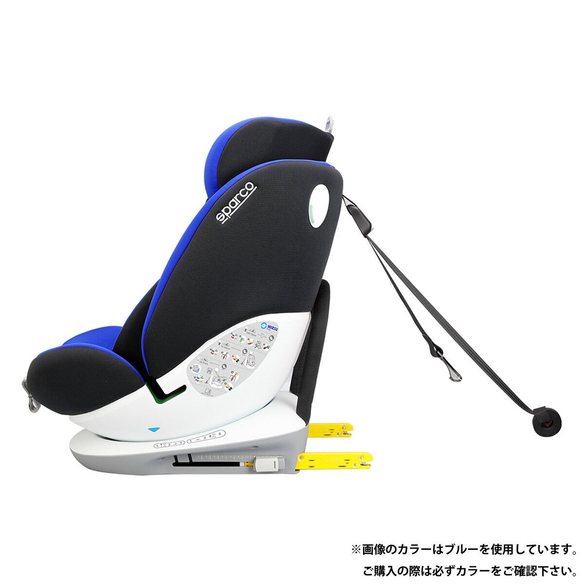 スパルコ 360° 回転式 チャイルドシート レッド スパルコ 360° 回転式 チャイルドシート レッド