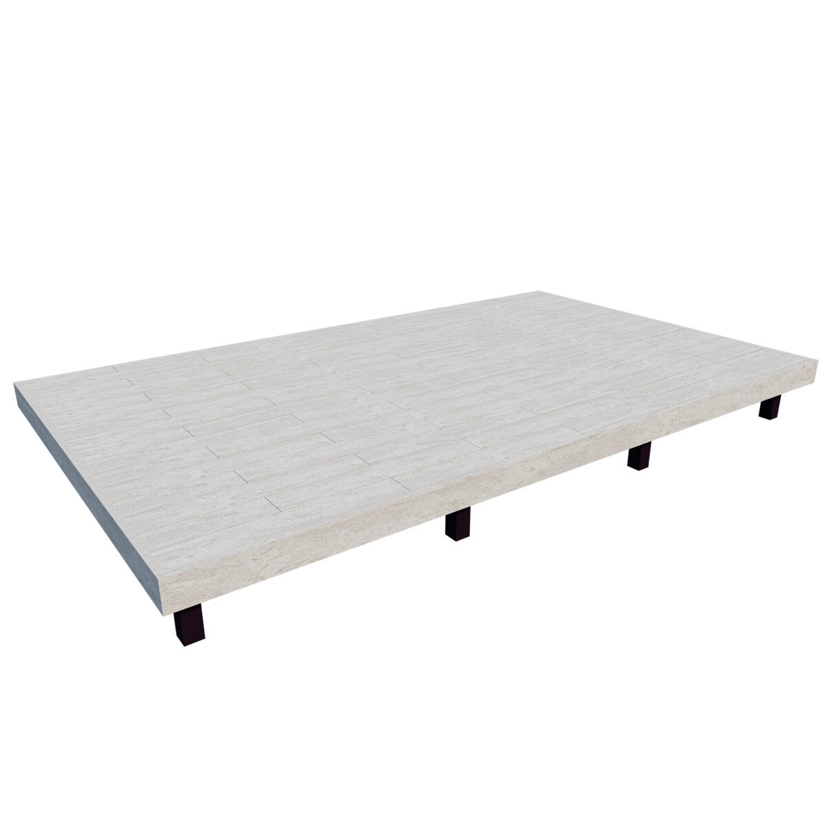 MINO 彩木 ガーデンデッキ セット W4068 x D2429mm グレーアンバー 高400~500mm MINO 彩木 ガーデンデッキ セット W4068 x D2429mm グレーアンバー 高400~500mm