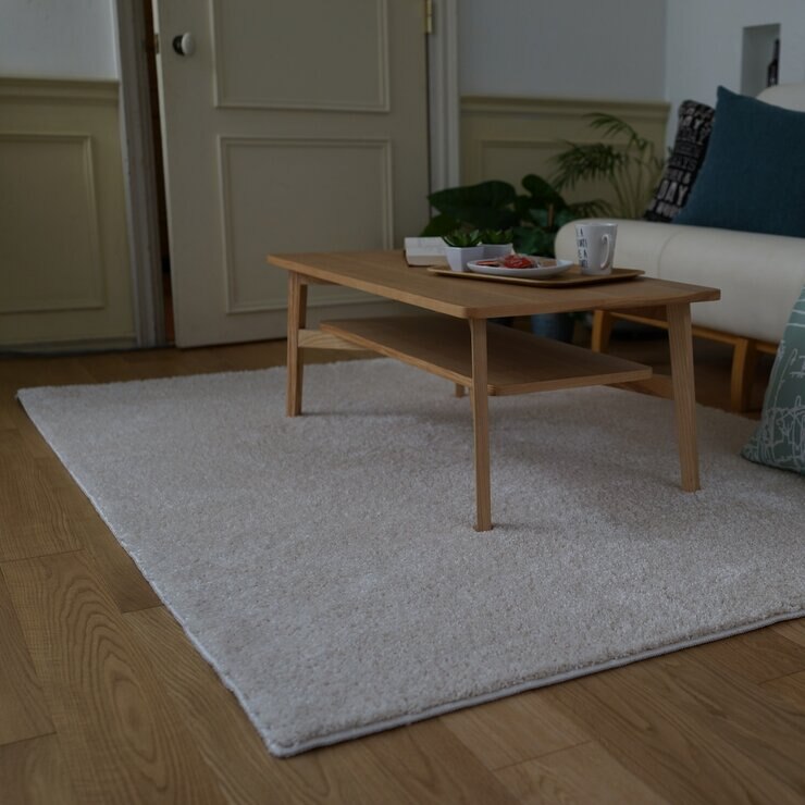 スミノエ アレルブロック 防炎 ラグ イルミエ 261 x 352cm アイボリー スミノエ アレルブロック 防炎 ラグ イルミエ 261 x 352cm アイボリー