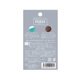 パーサ コンパクトブラシ ＆ ミラー 2個 ブルー