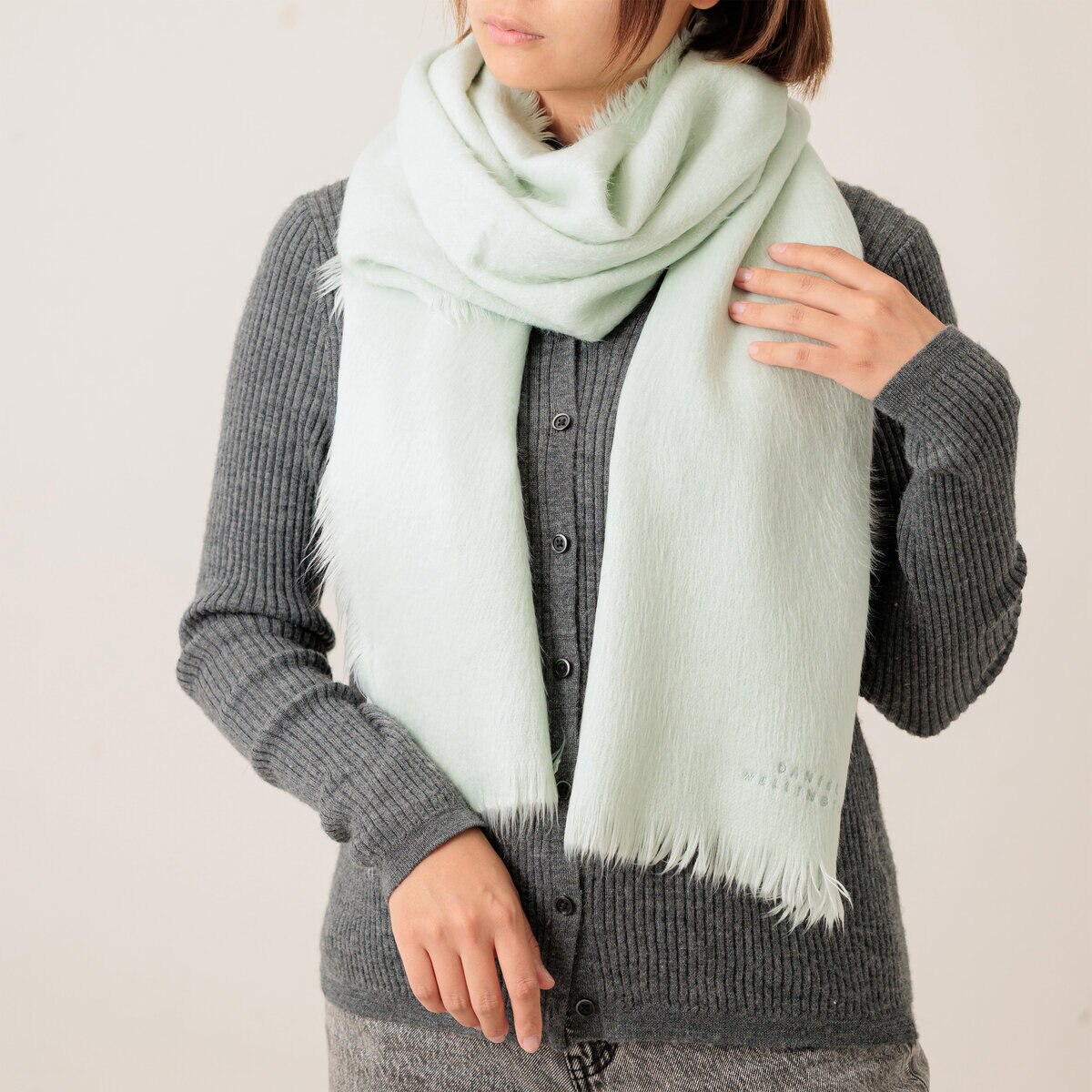 ダニエルウェリントン ストール 190cm × 40cm ミント ダニエルウェリントン ストール 190cm × 40cm ミント
