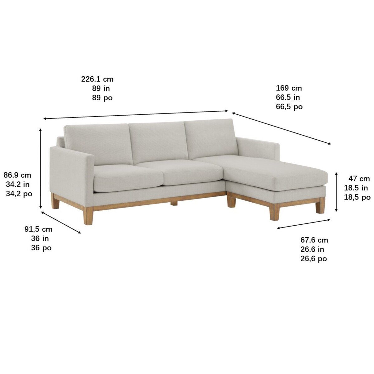 sofa×sofa お値下げしました 2人掛けソファ LENO GRY 5Y)(GRY): ソファ | 家具・インテリア