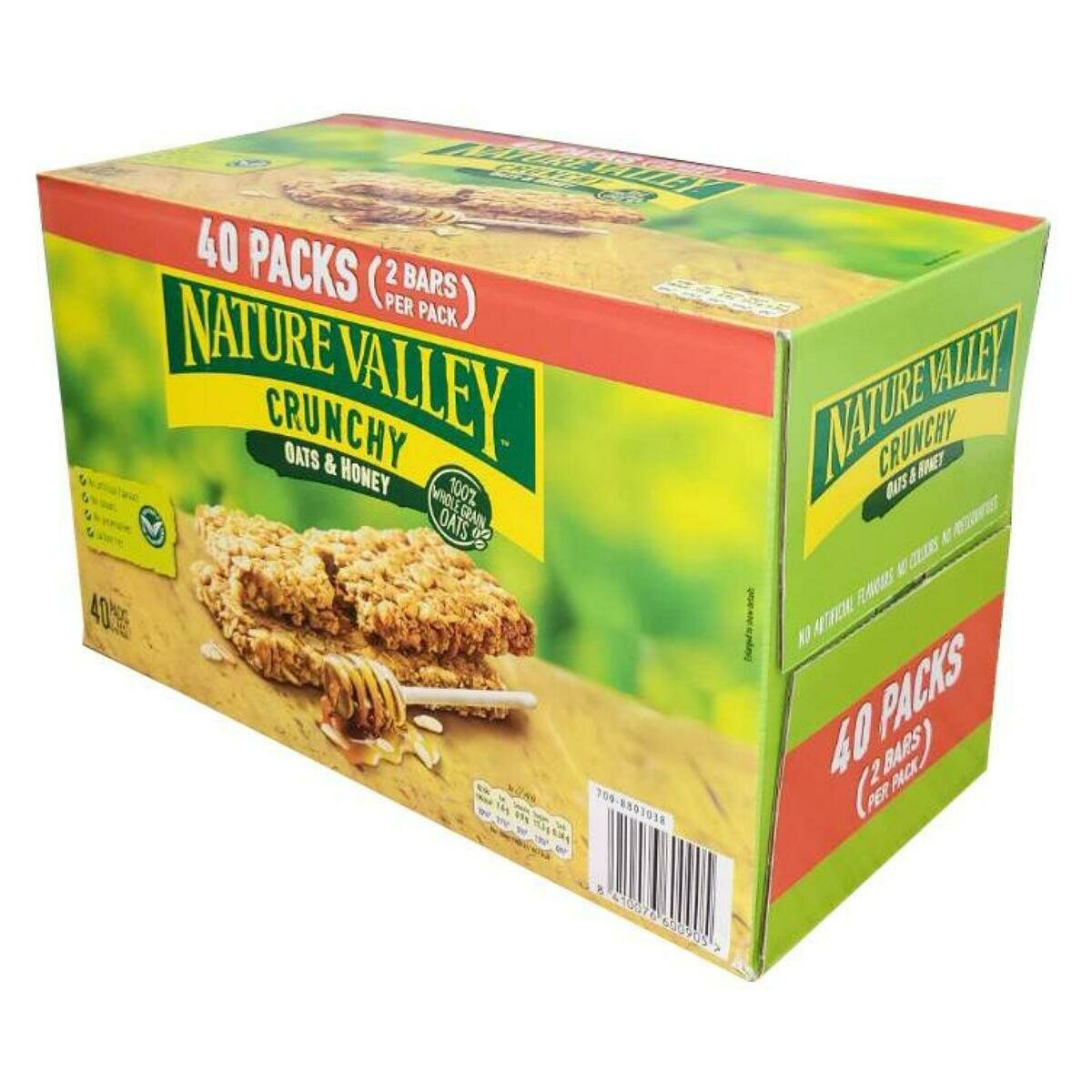 ネイチャーバレー クランチー オーツ&ハニー 40袋入り ネイチャーバレー クランチー オーツ&ハニー 40袋入り