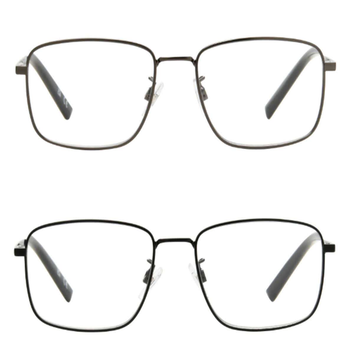 Foster Grant 老眼鏡 ブルーライトカット レクタングラー +3.00 2本セット Foster Grant 老眼鏡 ブルーライトカット レクタングラー +3.00 2本セット
