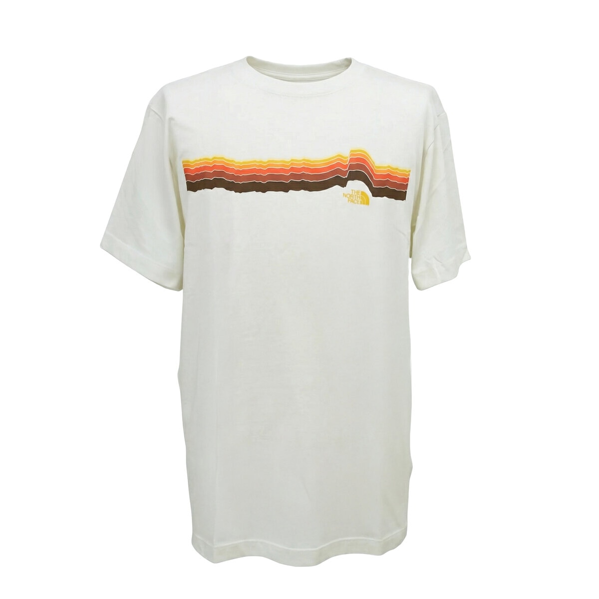 ザ ノースフェイス メンズ エボリューション テキーラ サンライズ 半袖 Tシャツ ホワイト S
