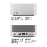 Apple Mac Studio 28コアCPU/60コアGPU/Apple M3 Ultraチップ/ 96GB/1TB SSD