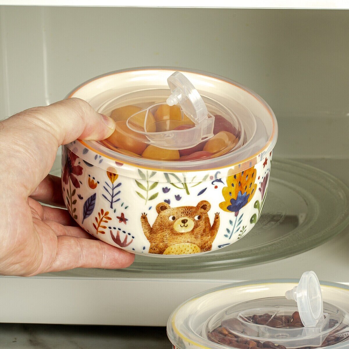 ミッキー☆シエナ18cmボウル６個セット ディズニー サラダボウル 2個 セット ピンク Disney 食器