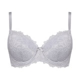トリンプ 4/5 カップレースブラ プラチナグレー/ネイビー D75