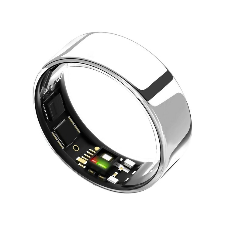 Ultrahuman Ring AIR + 2年間のUltrahuman X Membership付き, Air Silver スマートリング Ultrahuman Ring AIR + 2年間のUltrahuman X Membership付き, Air Silver スマートリング