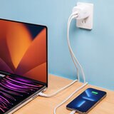 Belkin 2ポート急速充電器 + ケーブル USB-C to USB-C（100W／60W） 3点セット