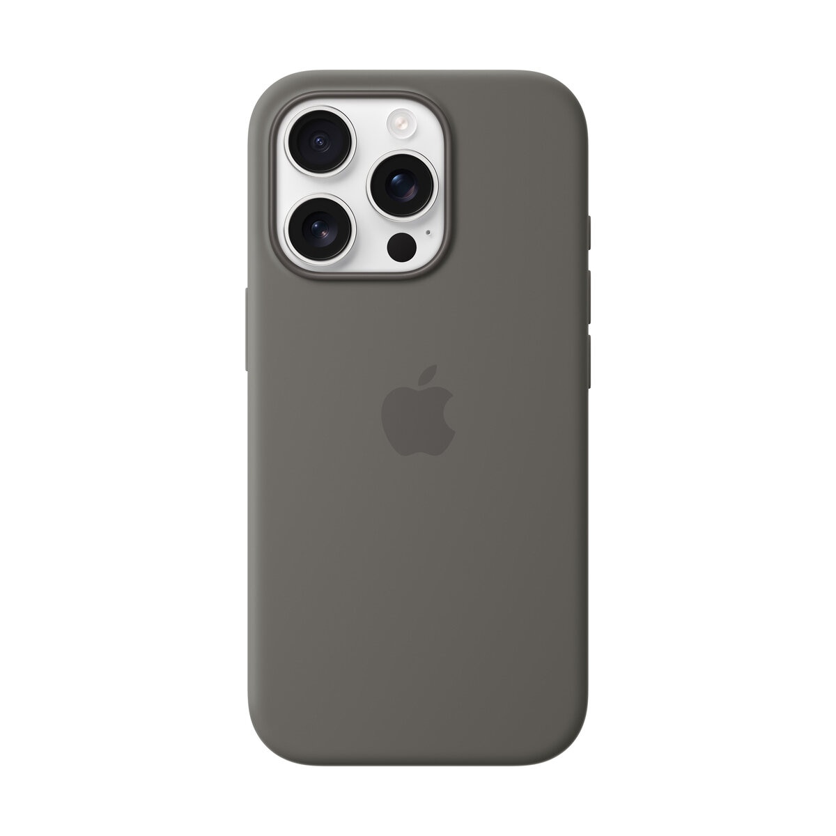MagSafe対応iPhone 16 Proシリコーンケース - ストーングレイ