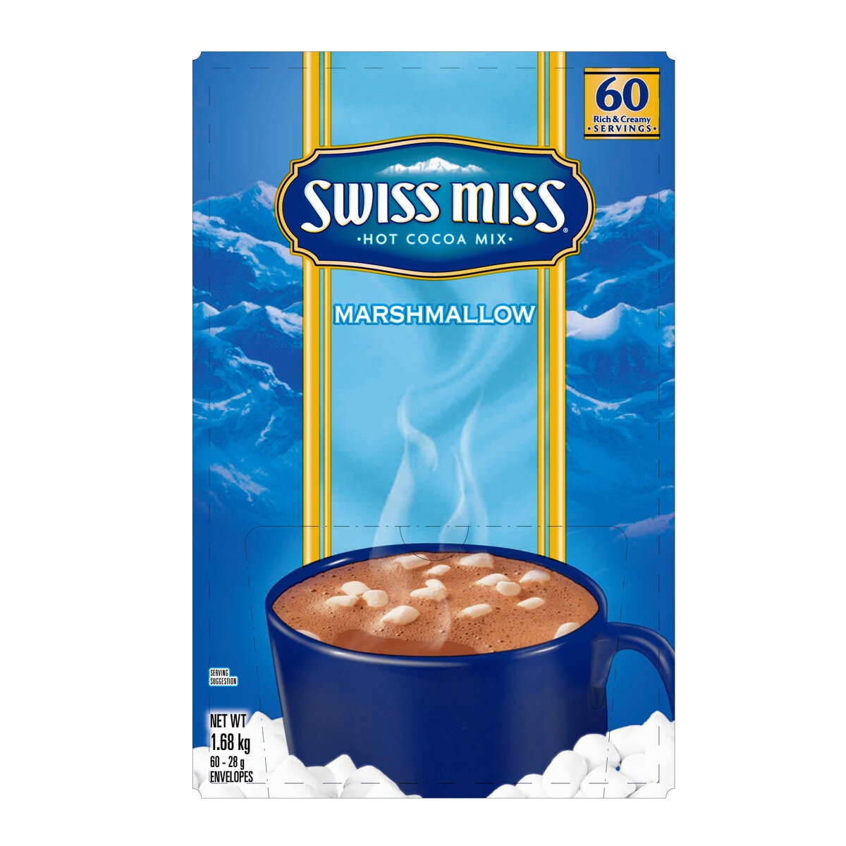 スイスミス ミルクチョコレートココア (マシュマロ入り) 60袋 | Costco Japan