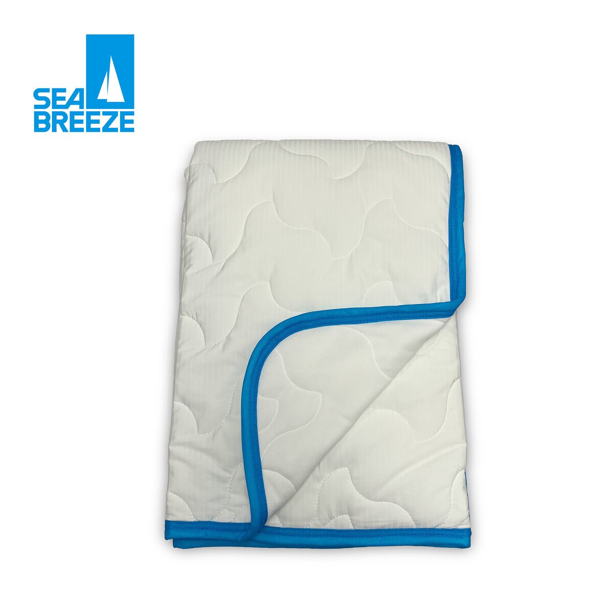 シーブリーズ 冷感敷きパッドシーツ ダブル ホワイト