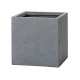 ヤマテー ベータ キューブプランター S 36cm グレー ZZ-C14H36E
