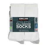 カークランドシグネチャー メンズ アスレチック ソックス 8足組