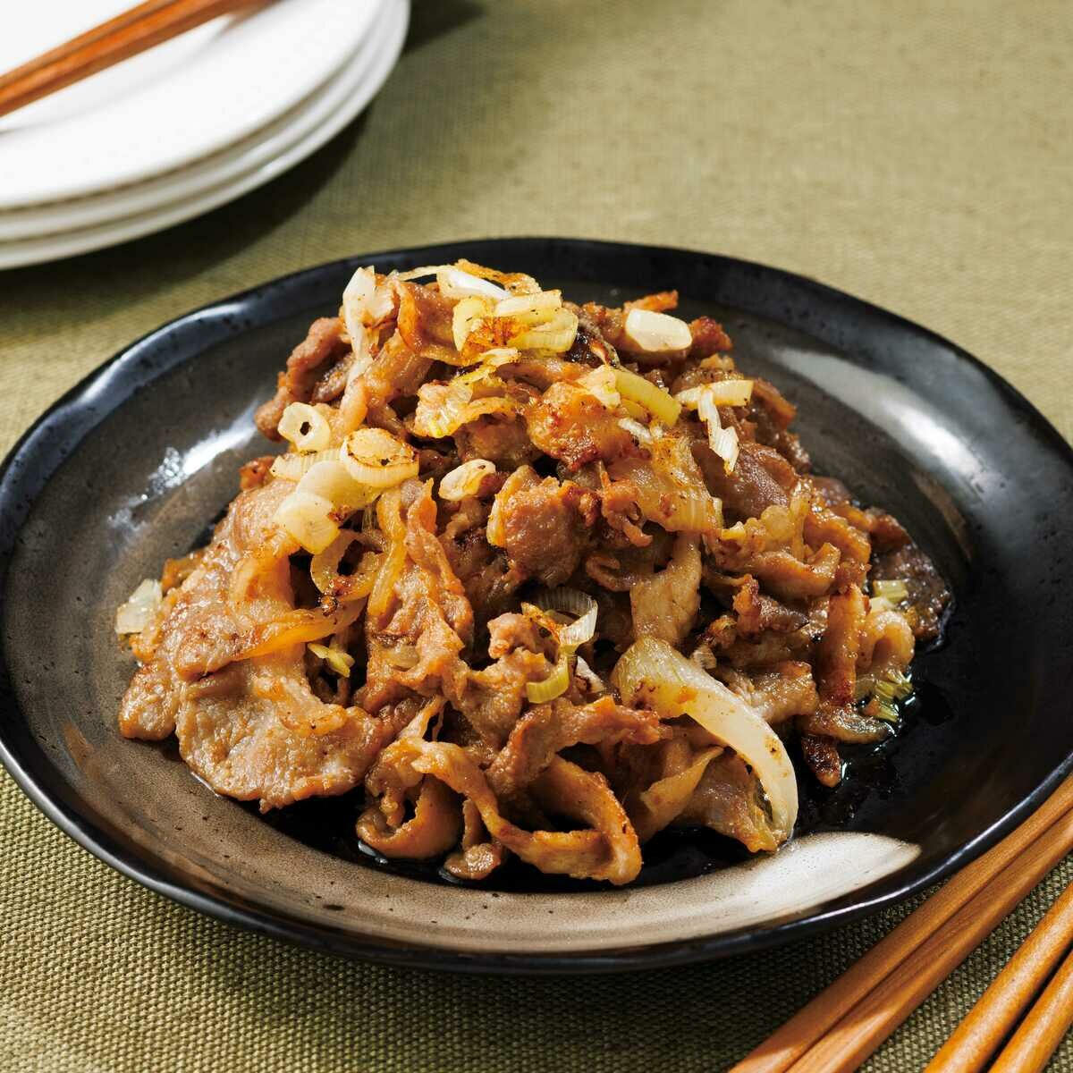 豚肉のネギ塩麹漬け