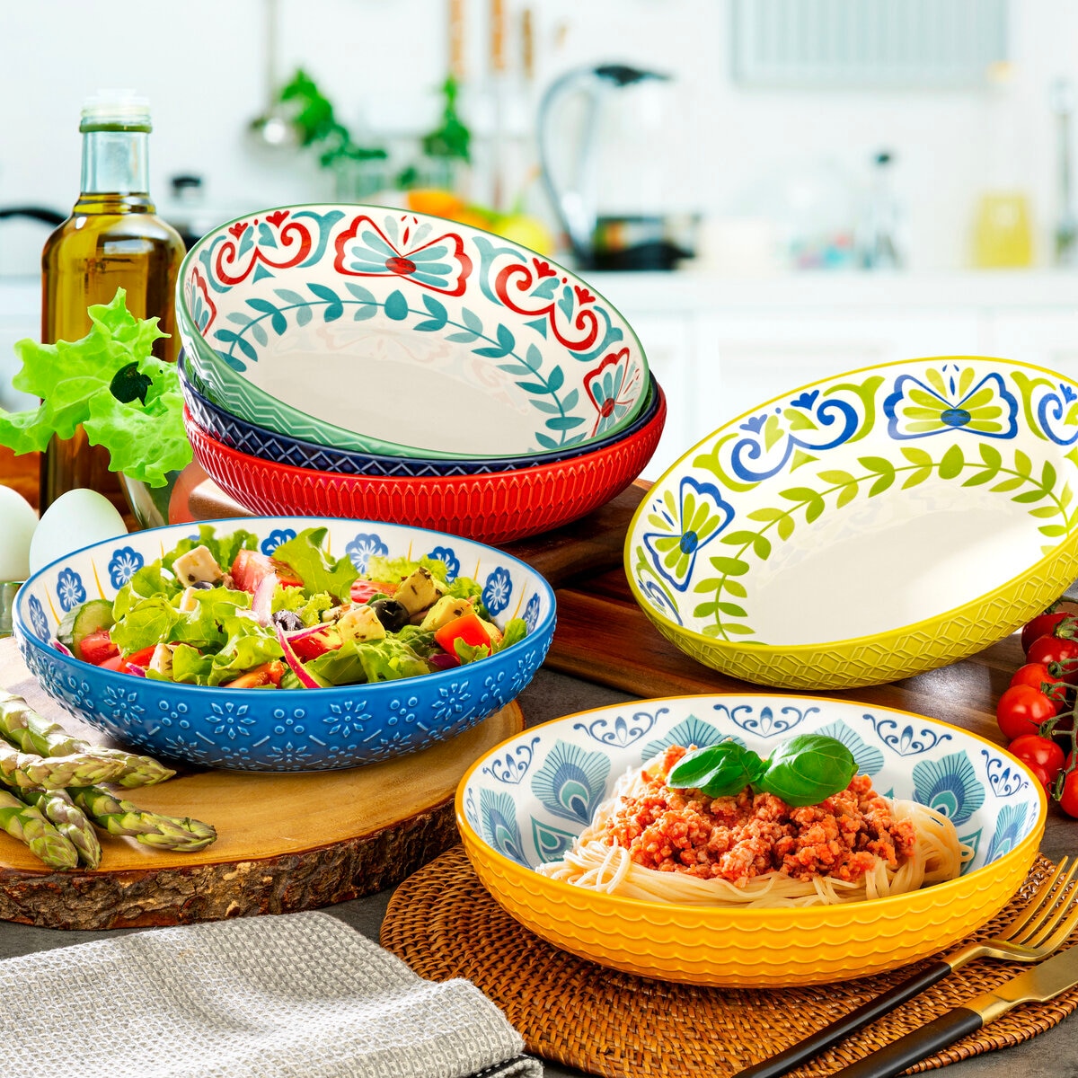 シグネチャー パスタボウル 6個セット